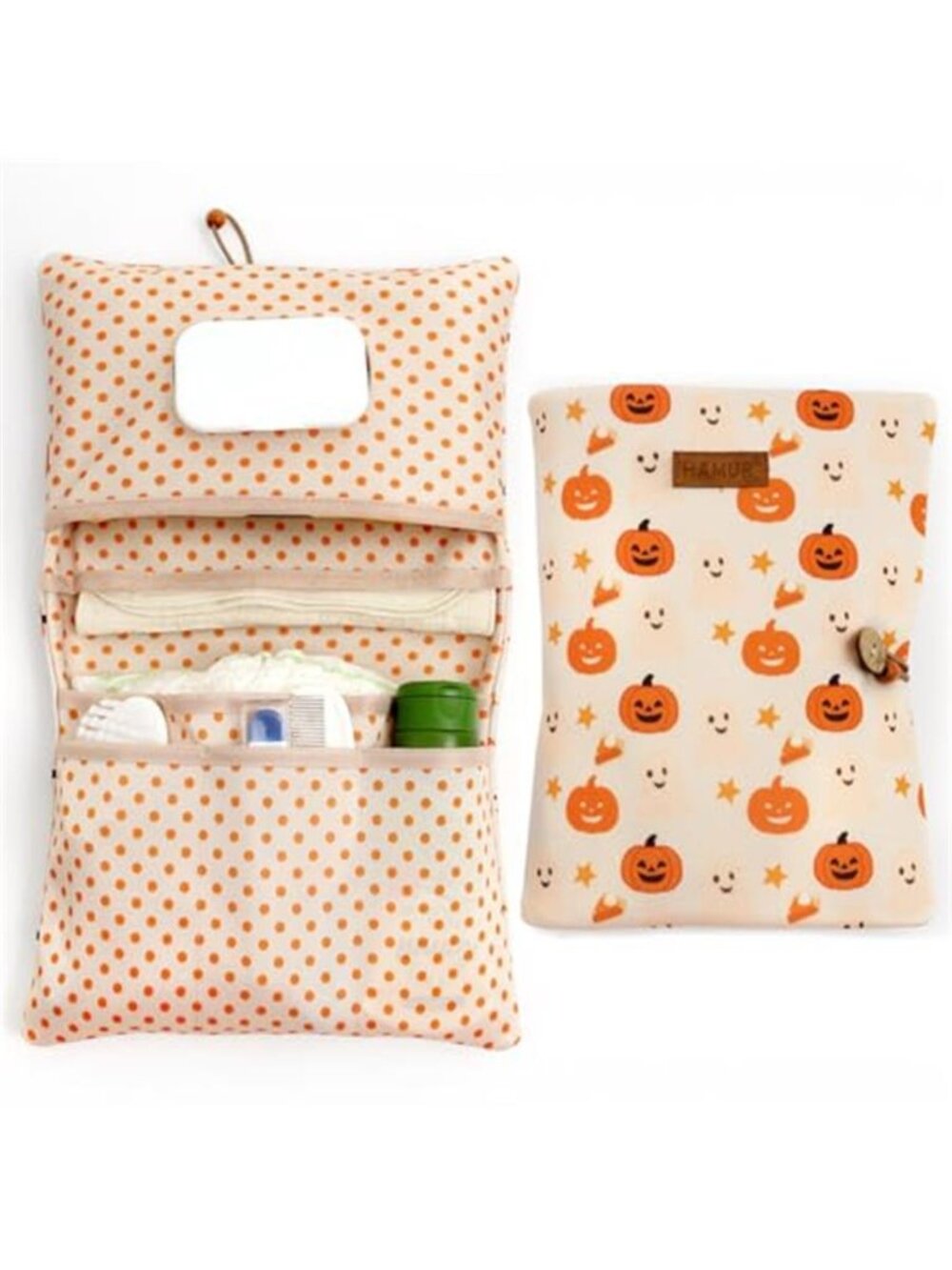 Halloween Stroller Organizer Diaper Bag Baby Travel Caddy Wipes Bottle Holder